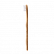 Humble bambus tandbørste - hvid voksen, medium